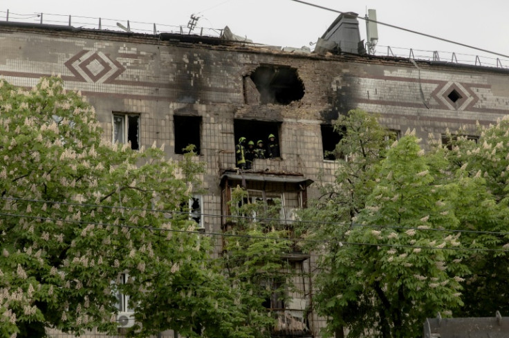 Russian drone strikes killed two people in Kyiv, authorities said